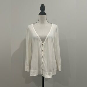 True Grit Embellished Cardigan Style Top